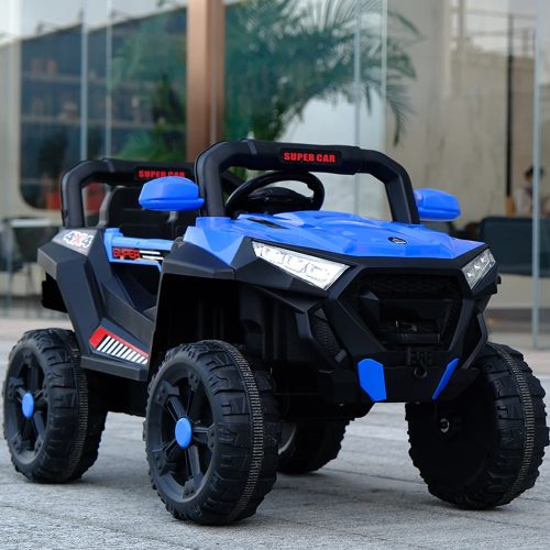 SuperCar100W, 12V elektromos kisautó - Kék