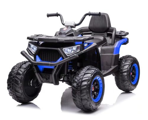 ATV SuperOffroad 140W 12V, RC elektromos kisautó - Kék/Fekete