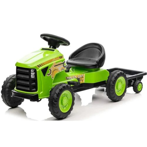G206 elektromos traktor pedállal - Zöld