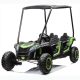 UTV RACING 4 üléssel - 600W, 24V -  14AH - verseny elektromos kisautó  - Zöld