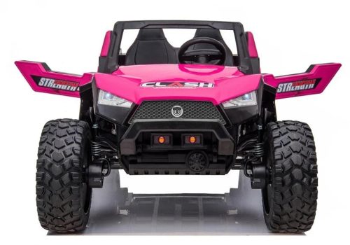 UTV Buggy XXL elektromos kisautó 4x4, 400W, 24V/14Ah - Rózsaszín 