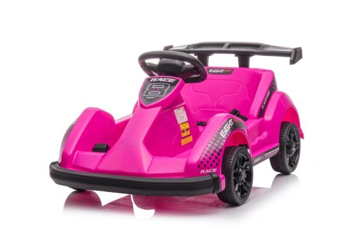 RACE8 Kart elektromos kisautó - Rózsaszín