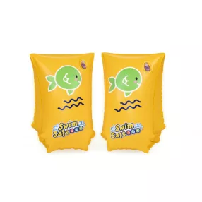 Dmuchane Rękawki do pływania Żółte L 30x15cm BESTWAY
