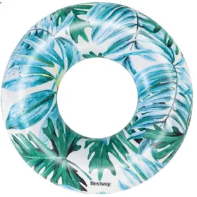 Kółko TROPICAL PALMS Liście Palmy Niebieskie BESTWAY
