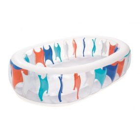   Dmuchany Basen rodzinny Elipsa 229x152x51cm BESTWAY + Łatka naprawcza