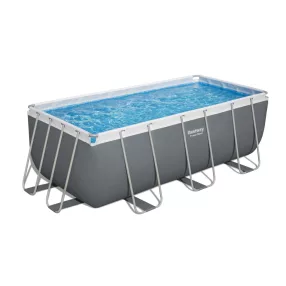   Basen stelażowy Power Steel 412x201x122 13x6FT BESTWAY 5w1 + Pompa piaskowa