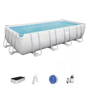   Basen stelażowy Power Steel 6w1 BESTWAY 549x274x122 18x9FT + Pompa piaskowa