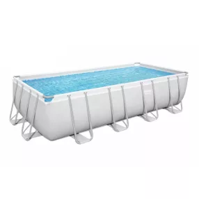   Basen stelażowy Power Steel 6w1 BESTWAY 488x244x122cm 16x8FT + Pompa piaskowa + Akcesoria