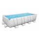 Basen stelażowy Power Steel 6w1 BESTWAY 488x244x122cm 16x8FT + Pompa piaskowa + Akcesoria