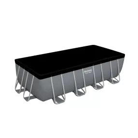   Basen stelażowy Power Steel 488x244x122 16x8FT BESTWAY 6w1 + Pompa piaskowa