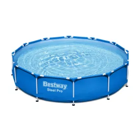   Basen Stelażowy Steel Pro 366x76 Okrągły BESTWAY do Ogrodu