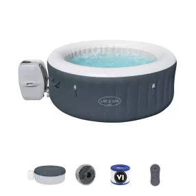   Bali Lay-Z-Spa AirJet Domowe Jacuzzi BESTWAY 4-osobowe + LED + Akcesoria