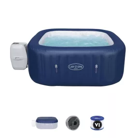   Hawaii Lay-Z-Spa AirJet Spa ogrodowe BESTWAY 6-osobowe + Filtr + Pokrywa + ChemConnect