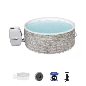   Vancouver Lay-Z-Spa AirJet Plus Spa Dmuchane BESTWAY 5-osobowe + Pompa + Regulacja masażu