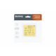 Zestaw 10 Wodoodpornych Łatek naprawczych do materiału PVC 6,5x6,5cm BESTWAY