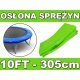 Kołnierz ochronny na sprężyny SkyRamiz Zielony do trampoliny ogrodowej 305cm/10FT
