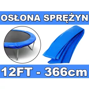   Kołnierz ochronny na sprężyny SkyRamiz Niebieski do trampoliny ogrodowej 366cm/12FT