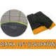 Siatka do Trampoliny 14FT - 6 pól Pomarańczowy