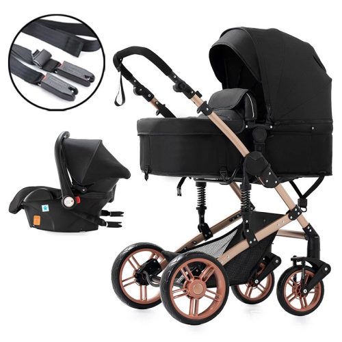 Bora baby MAGIC 3in1 babakocsi-fekete