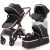 Belecoo DREAM 3in1 babakocsi - fekete