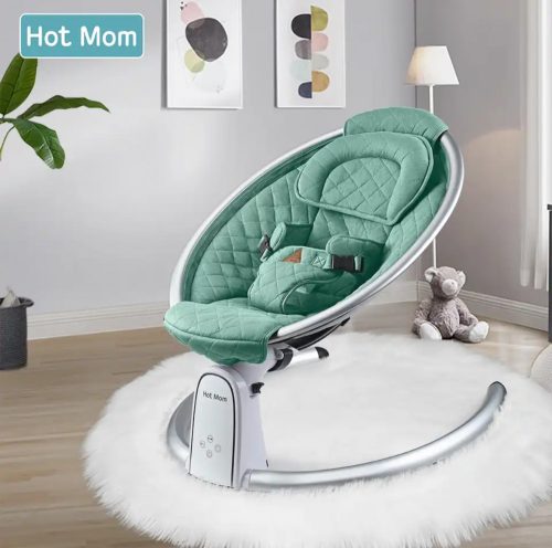 Hot Mom okos ringató, pihenőszék - zöld