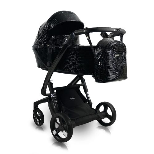 iBebe iSTOP multifunkciós babakocsi - Gloss/Black crocodile
