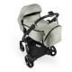 iBebe iSTOP&DRIVE multifunkciós babakocsi - Mint textile