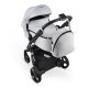 iBebe iSTOP&DRIVE multifunkciós babakocsi - Gray textile