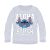 Disney Lilo és Stitch, A csillagkutya Athletic Grey gyerek hosszú póló, felső 5 év / 110 cm