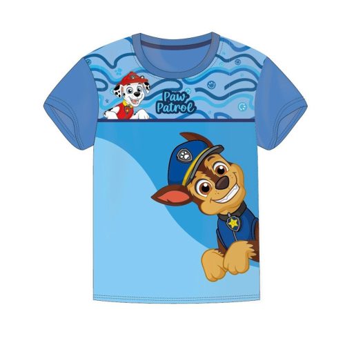 Mancs Őrjárat Smile Blue gyerek rövid póló, felső 6 év / 116 cm