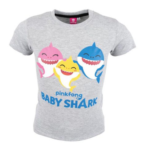 Baby Shark Doo gyerek rövid póló, felső 6 év / 116 cm