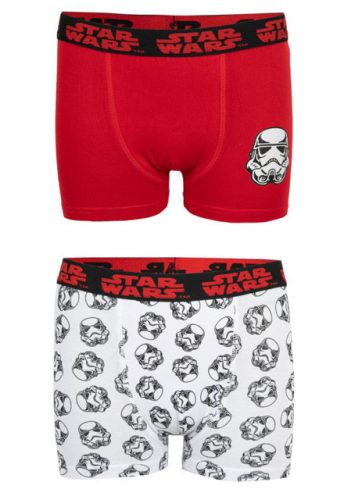Star Wars Stormtrooper gyerek boxeralsó 2 darab/csomag 7 - 8 év / 122 - 128 cm