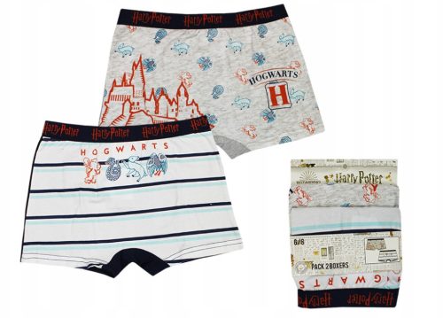 Harry Potter Castle gyerek boxeralsó 2 darab/csomag 6 - 8 év / 116 - 128 cm