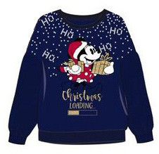 Disney Mickey Loading Karácsonyi gyerek pulóver 8 év / 128 cm