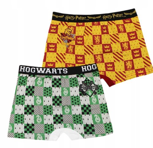 Harry Potter House Pride gyerek boxeralsó 2 darab/csomag 6 - 8 év / 116 - 128 cm