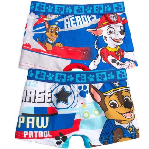 Mancs Őrjárat Heroes gyerek boxeralsó 2 darab/csomag 6 - 8 év / 116 - 128 cm
