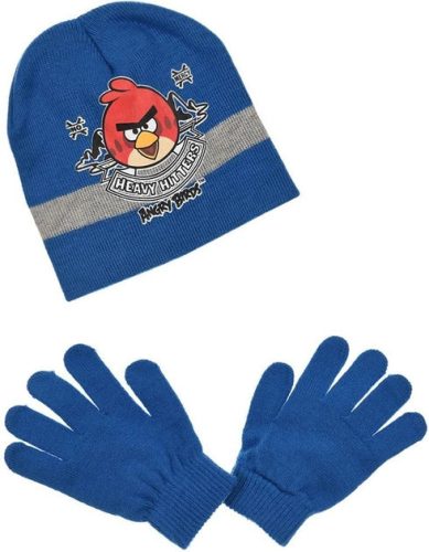 Angry Birds Heavy Hitters Blue gyerek sapka + kesztyű szett 54 cm