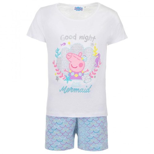 Peppa malac Good Night Mermaid gyerek rövid pizsama 4 év / 104 cm