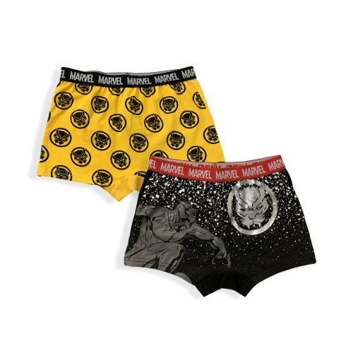 Bosszúállók Black Panther gyerek boxeralsó 2 darab/csomag 9 - 10 év / 134 - 140 cm