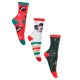 Disney Mickey Santa Hat Karácsonyi férfi Zokni 36/40