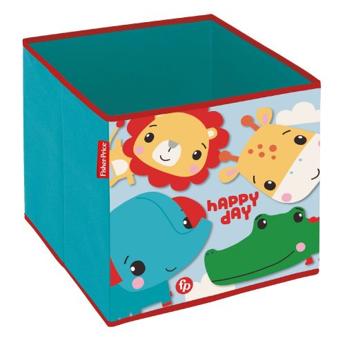 Fisher Price Happy Day játéktároló 31×31×31 cm