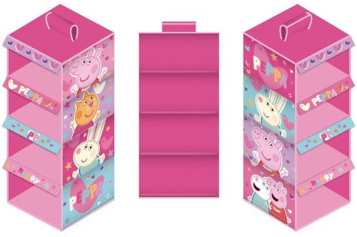 Peppa malac Happy függő szekrényrendező 4 részes