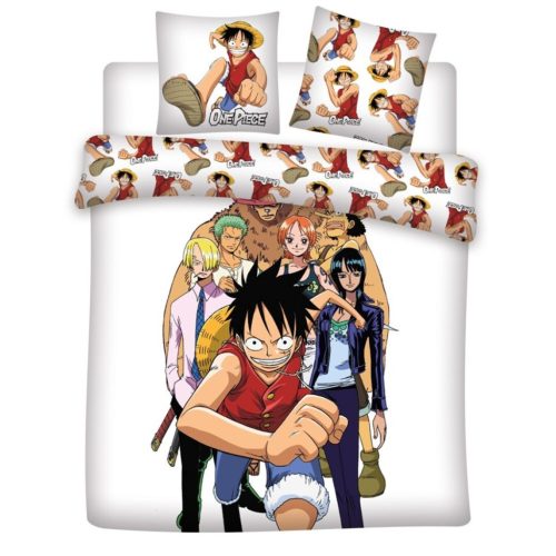 One Piece Treasure Sleep dupla, kétszemélyes ágyneműhuzat 240×220cm, 65x65 cm