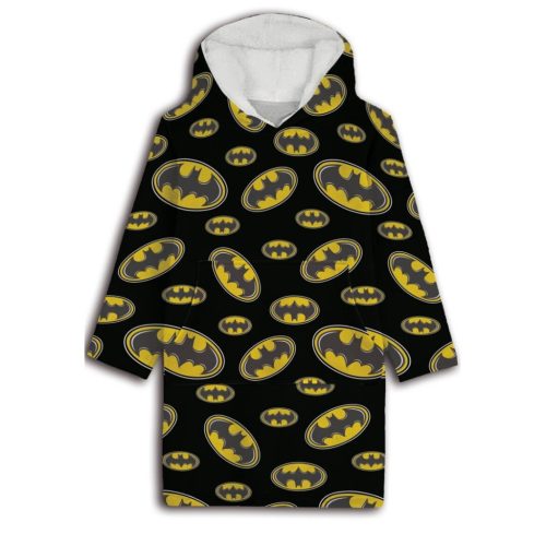 Batman Symbol belebújós plüss polár takaró, poncsó 7-14 év