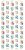 Harry Potter Initials gumis lepedő 90x200 cm