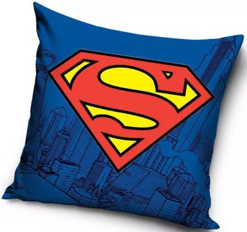 Superman Metropolis párnahuzat 40x40 cm