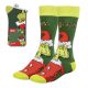 A Grincs Santa férfi hosszú szárú zokni 38/45
