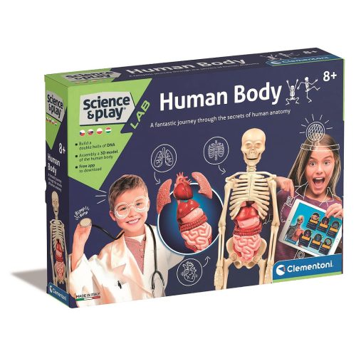 Az emberi test Inside You tudományos játékszett Clementoni