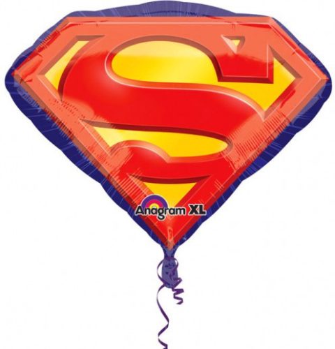 Superman Sign fólia lufi 66 cm