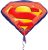 Superman Sign fólia lufi 66 cm